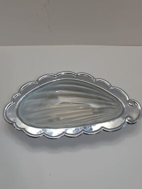 Silver Plated Scalloped Shell Dish